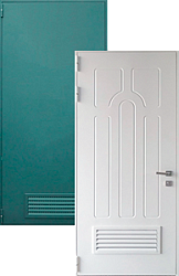 Железные двери в котельную - Изображение